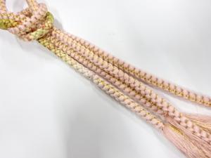 正絹　手組帯締め